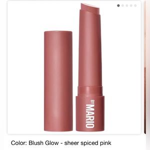 NIB MAKEUP BY MARIO MoistureGlow™ Plumping Lip Serum in Blush Glow